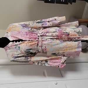 Zara long sleeve floral dress